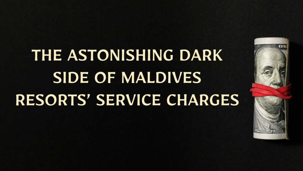 service charge maldives 2023